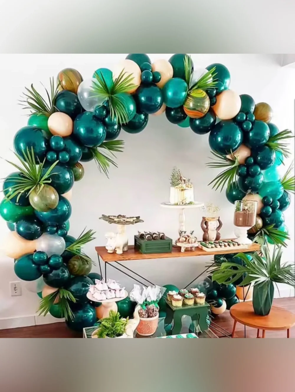 Round Balloon Arch Stand Kit – Party Wedding Birthday Backdrop Holder 5.9ft